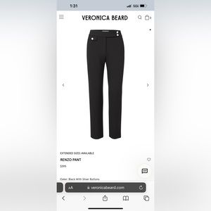 Veronica Beard Renzo Pant